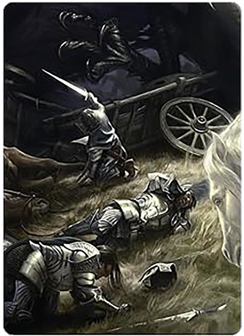 Courageous Resolve Art Card [The Lord of the Rings: Tales of Middle-earth Art Series] | Silver Goblin