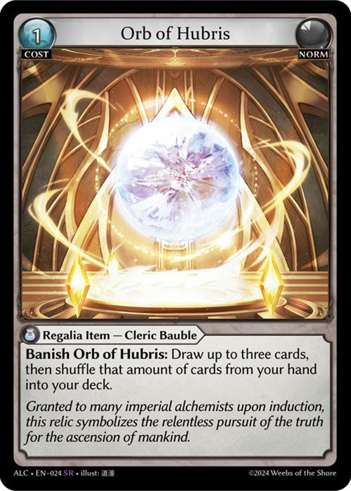 Orb of Hubris (24) [Alchemical Revolution] Foil