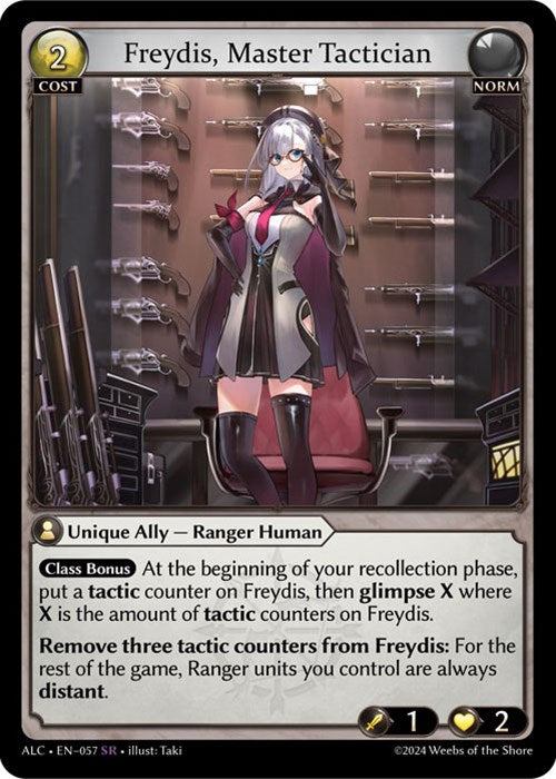 Freydis, Master Tactician (57) [Alchemical Revolution] Foil