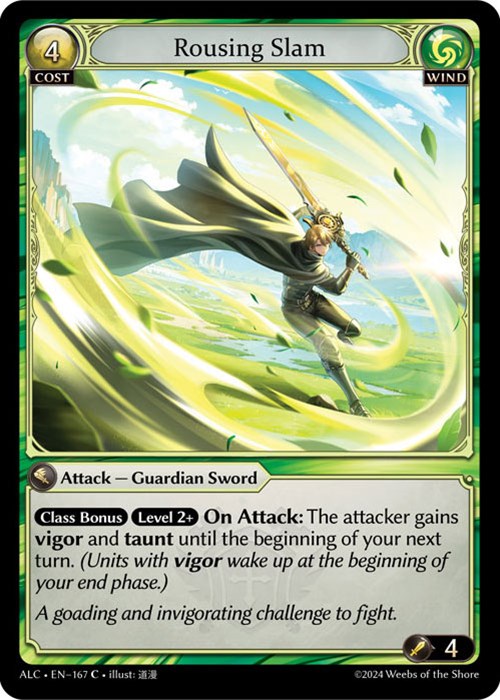 Rousing Slam (167) [Alchemical Revolution] Foil