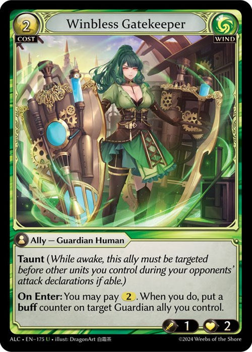 Winbless Gatekeeper (175) [Alchemical Revolution] Foil