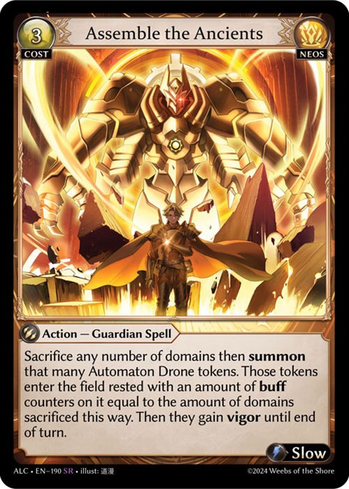 Assemble the Ancients (190) [Alchemical Revolution] Foil