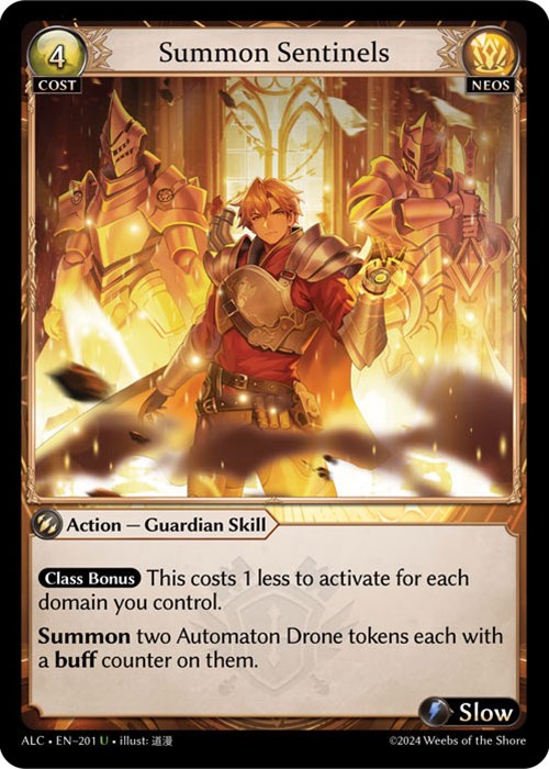 Summon Sentinels (201) [Alchemical Revolution] Foil