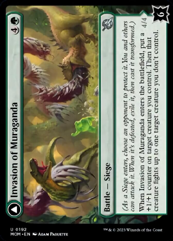 Invasion of Muraganda // Primordial Plasm (192) Foil - March of the Machine