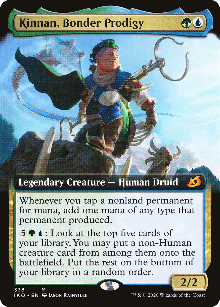 Kinnan, Bonder Prodigy (Extended Art) (338) - Ikoria: Lair of Behemoths