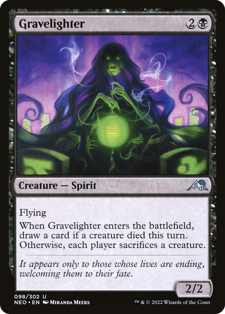 Gravelighter (098) Foil - Kamigawa: Neon Dynasty