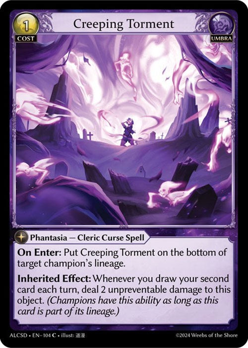 Creeping Torment (104) [Alchemical Revolution: Starter Decks] Foil