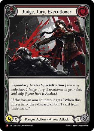 Judge, Jury, Executioner (HVY249) Rainbow Foil - Heavy Hitters