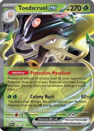 Toedscruel ex - 005/091 (5) Holofoil - SV Paldean Fates