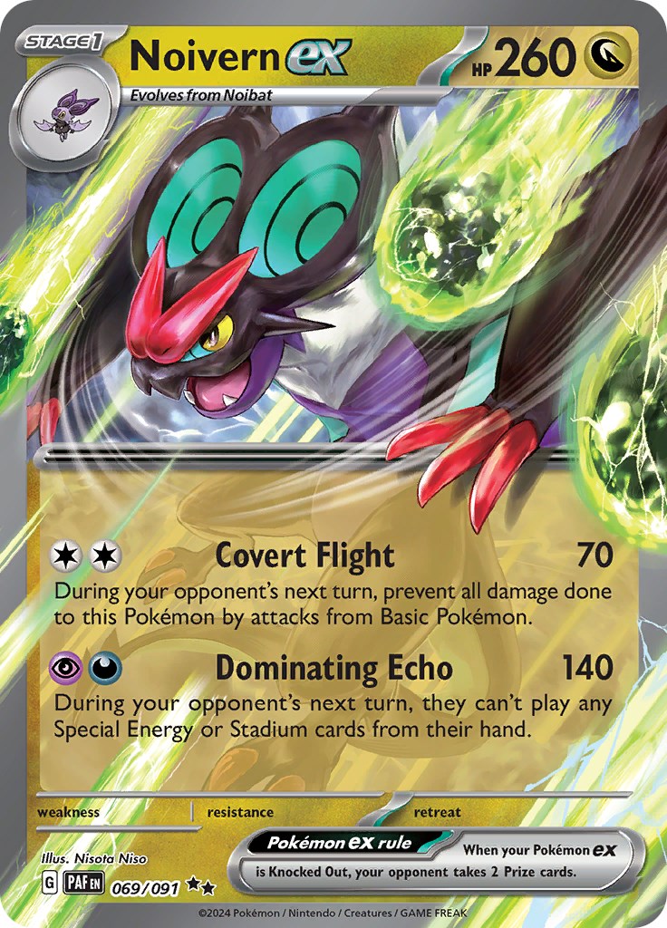 Noivern ex (069/091) [Scarlet & Violet: Paldean Fates] | Silver Goblin