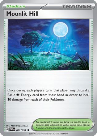 Moonlit Hill (81) - Paldean Fates