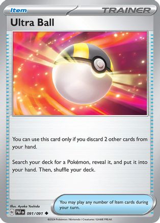 Ultra Ball (91) - SV Paldean Fates