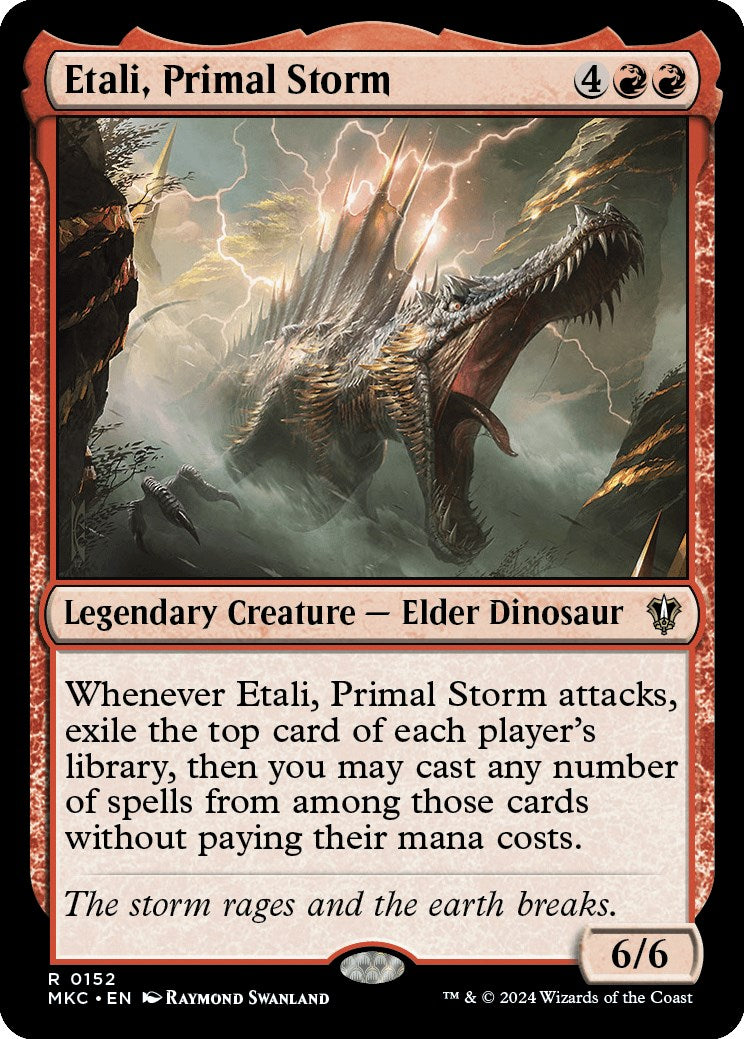 Etali, Primal Storm [Murders at Karlov Manor Commander] | Silver Goblin