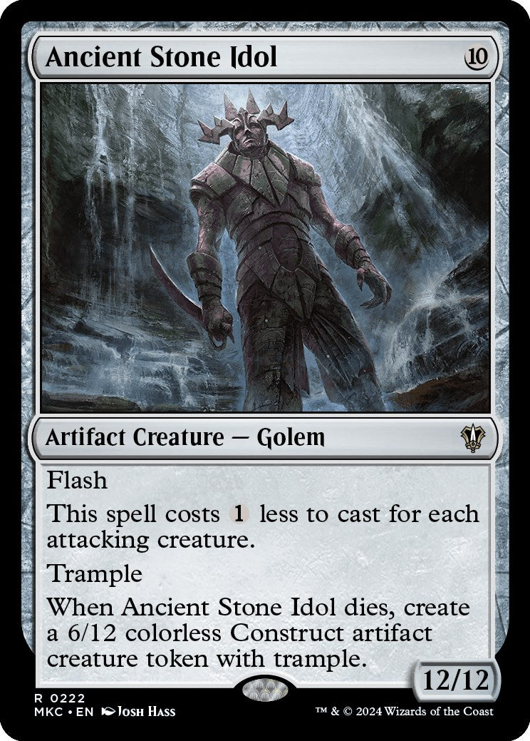 Ancient Stone Idol [Murders at Karlov Manor Commander] | Silver Goblin