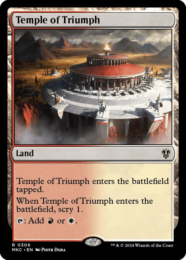 Temple of Triumph [Murders at Karlov Manor Commander] | Silver Goblin
