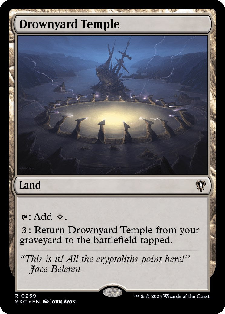 Drownyard Temple [Murders at Karlov Manor Commander] | Silver Goblin