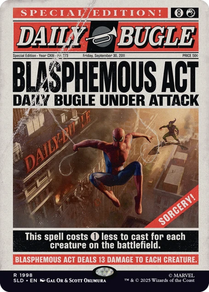 Secret Lair - Spider-Man: Daily Bugle Breaking News