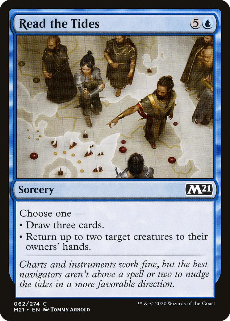 Read the Tides (062) Foil - Core Set 2021