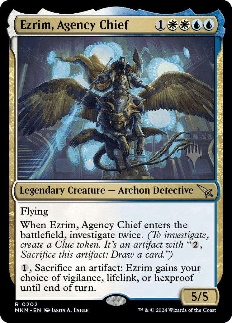 Ezrim, Agency Chief (Promo Pack) [Murders at Karlov Manor Promos] | Silver Goblin