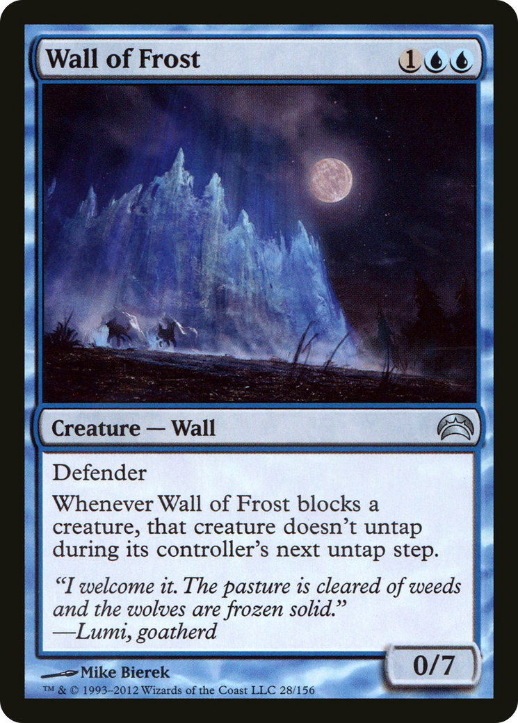 Wall of Frost (028) - Planechase 2012