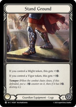 Stand Ground (VIC007) - Blitz Deck: Heavy Hitters - Victor