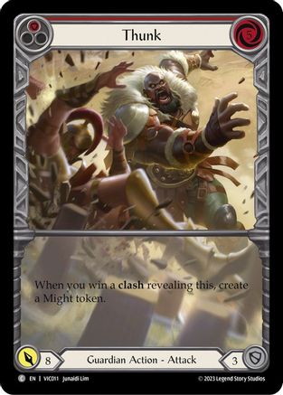 Thunk (Red) (VIC011) - Blitz Deck: Heavy Hitters - Victor
