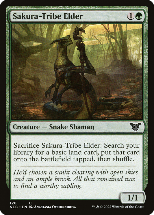 Sakura-Tribe Elder (128) - Neon Dynasty Commander