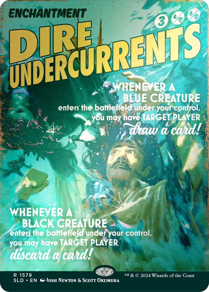 Dire Undercurrents (Rainbow Foil) [Secret Lair Drop Series] | Silver Goblin