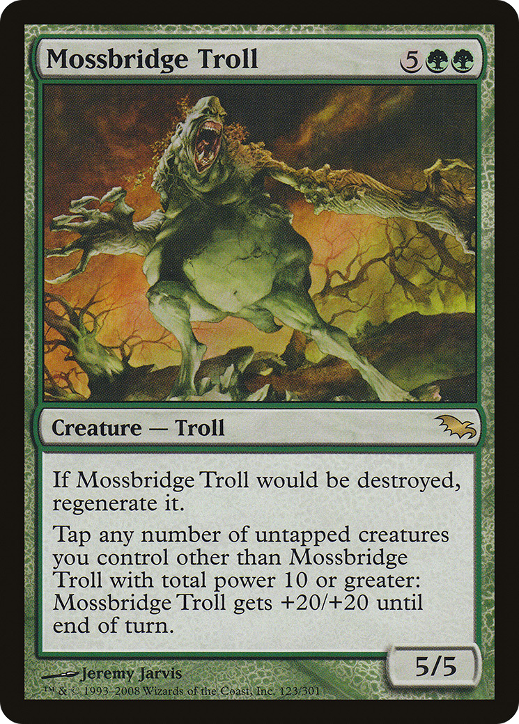 Mossbridge Troll (123) - Shadowmoor
