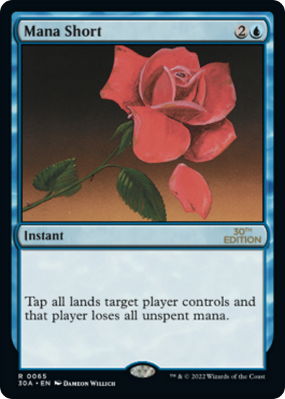 Mana Short (065) - 30th Anniversary Edition