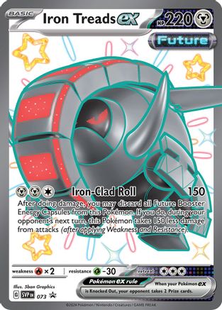 Iron Treads ex - 073 (73) Holofoil - SV Scarlet & Violet Promo Cards