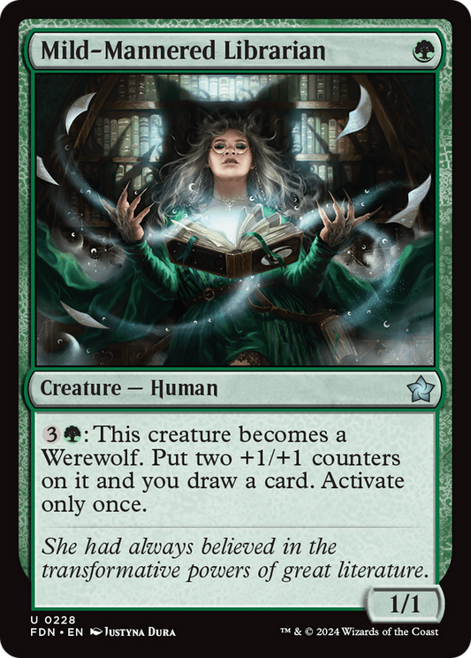 Mild-Mannered Librarian [Foundations] Foil