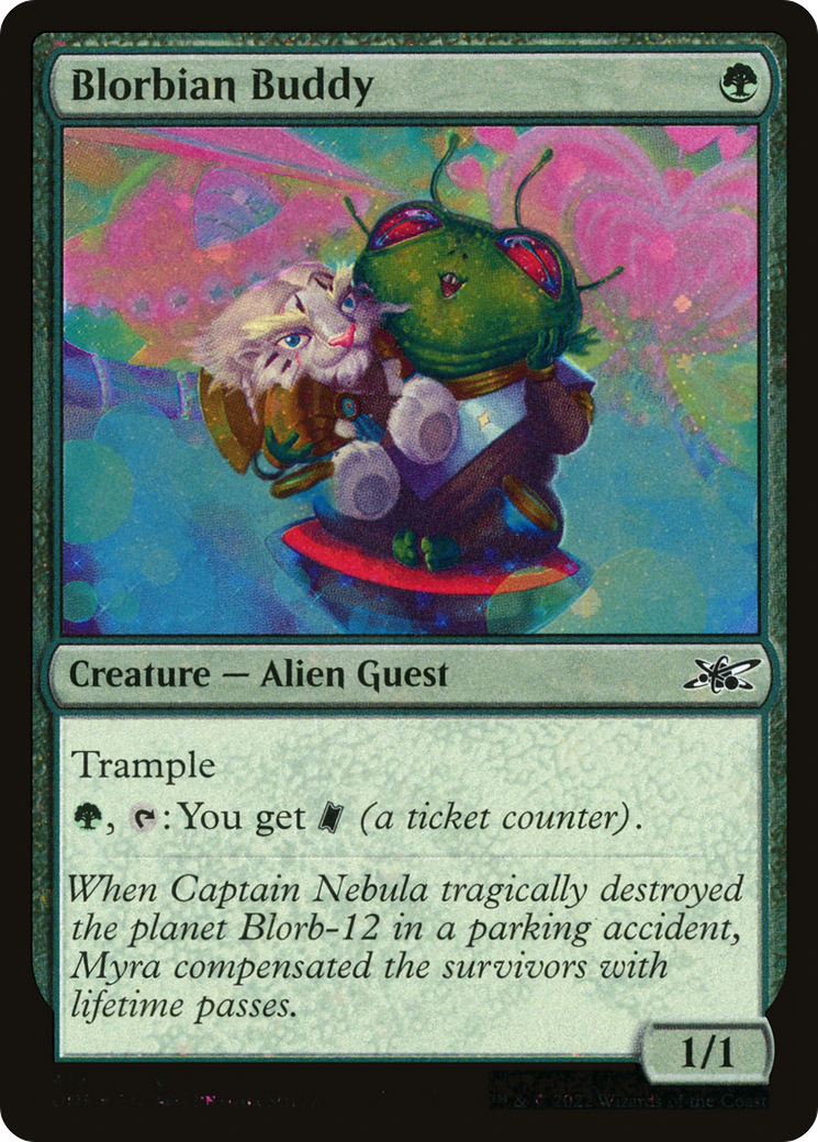 Blorbian Buddy (417) Foil - Unfinity