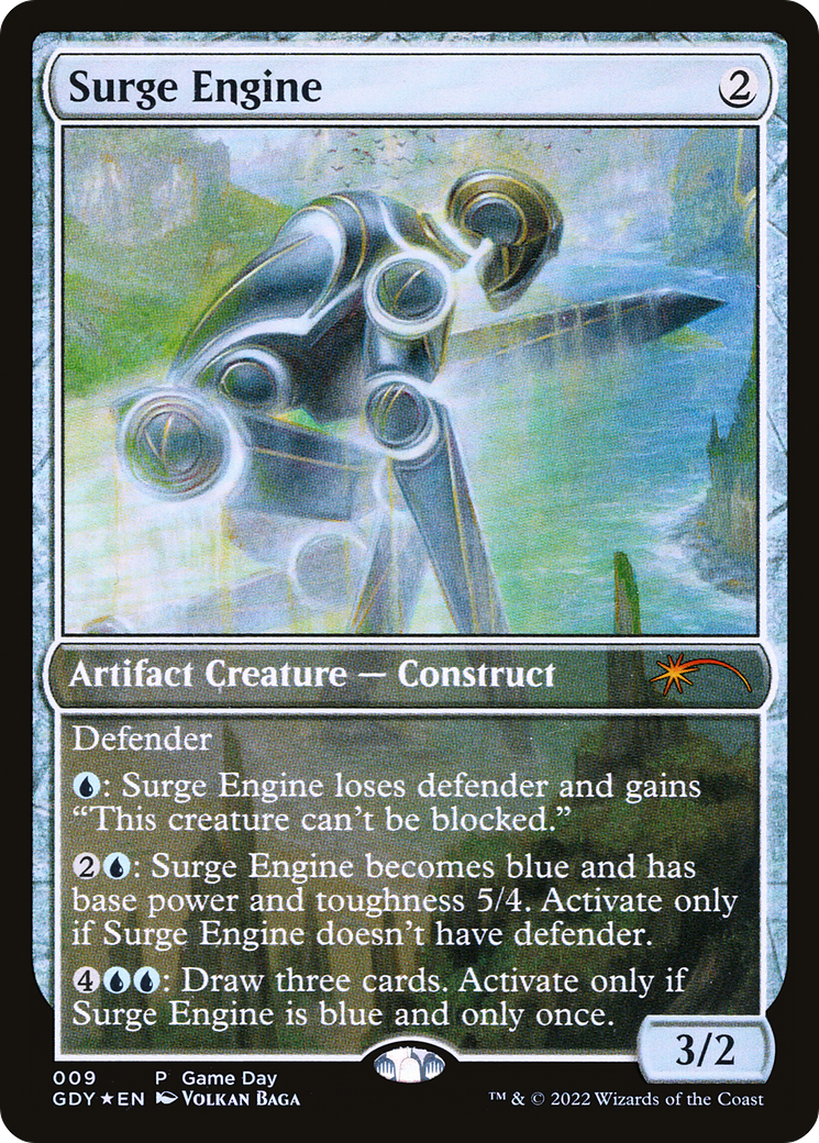 Surge Engine (009) Foil - Game Day Promos