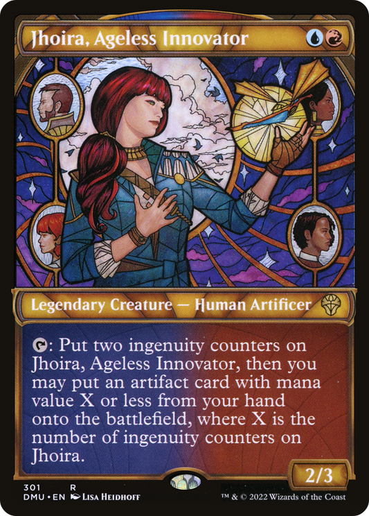 Jhoira, Ageless Innovator (Showcase) [Dominaria United] Foil