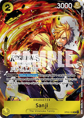 Sanji (Offline Regional 2024) [Finalist] [One Piece Promotion Cards] | Silver Goblin