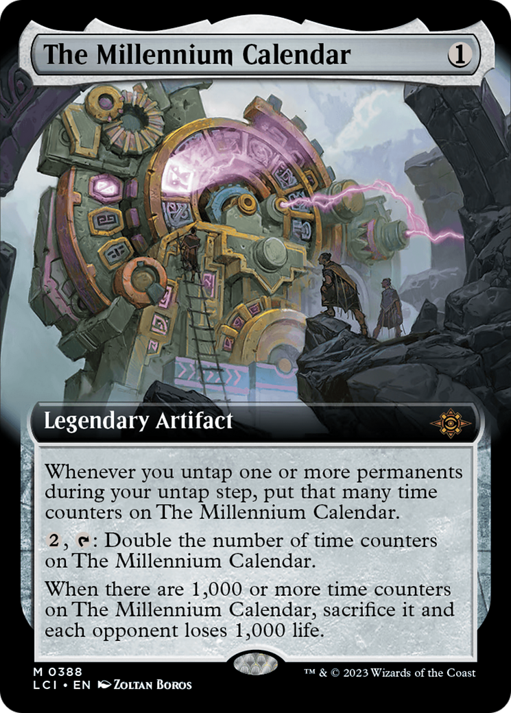The Millennium Calendar (Extended Art) (388) - The Lost Caverns of Ixalan