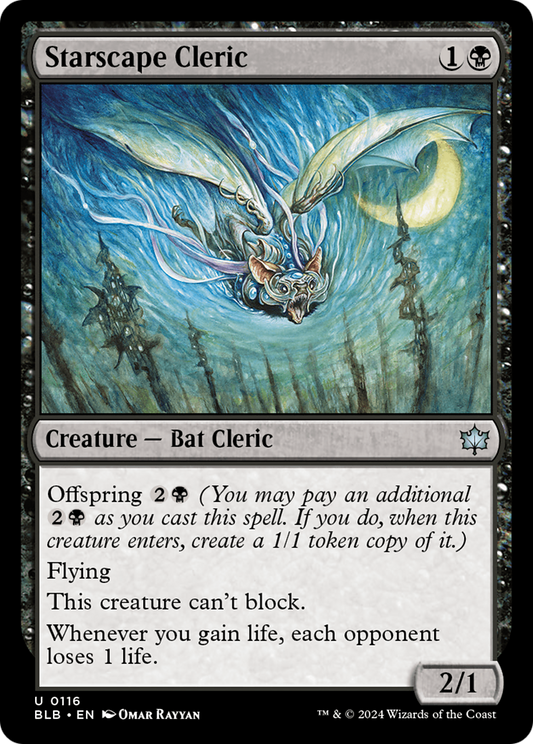 Starscape Cleric [Bloomburrow] Foil