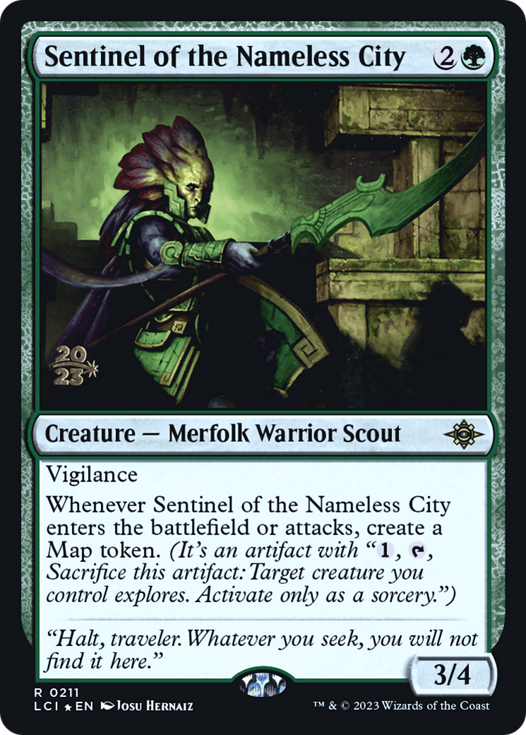 Sentinel of the Nameless City (211) Foil - The Lost Caverns of Ixalan Promos
