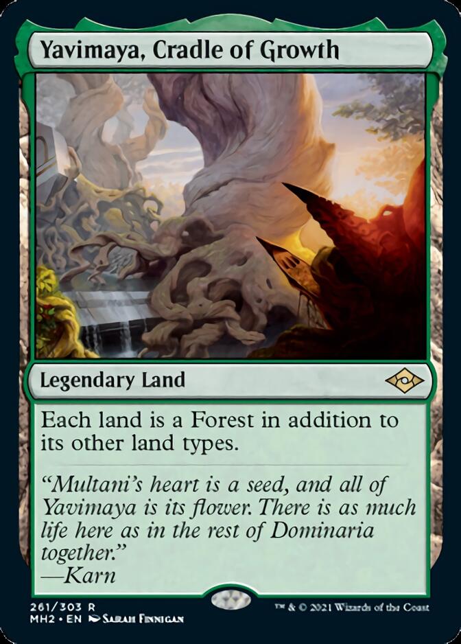 Yavimaya, Cradle of Growth [Modern Horizons 2] | Silver Goblin