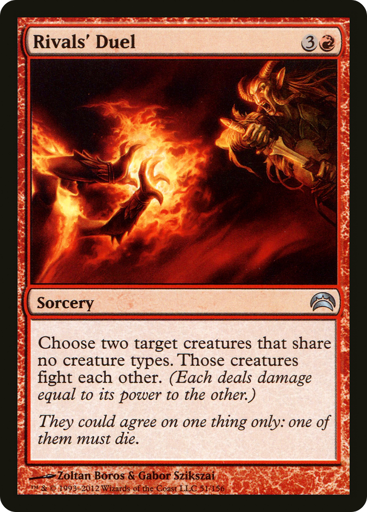 Rivals' Duel (051) Foil - Planechase 2012