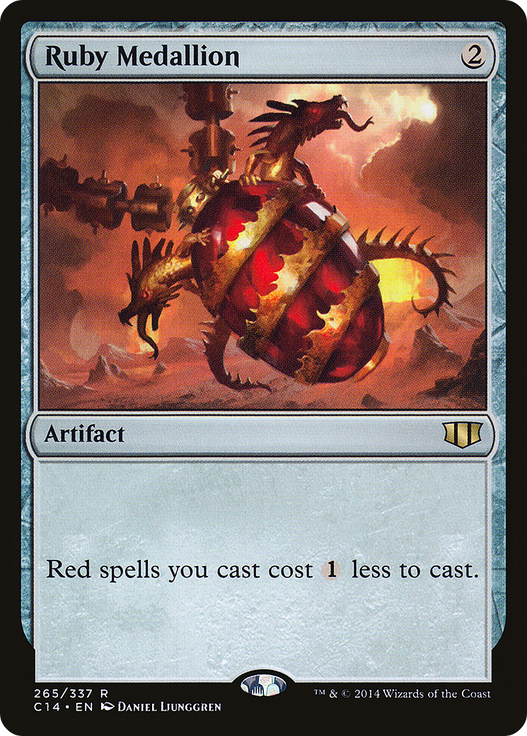 Ruby Medallion (265) - Commander 2014