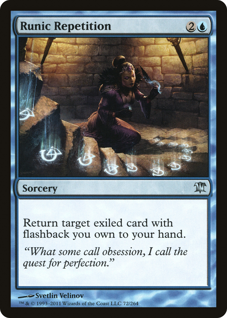 Runic Repetition (072) - Innistrad