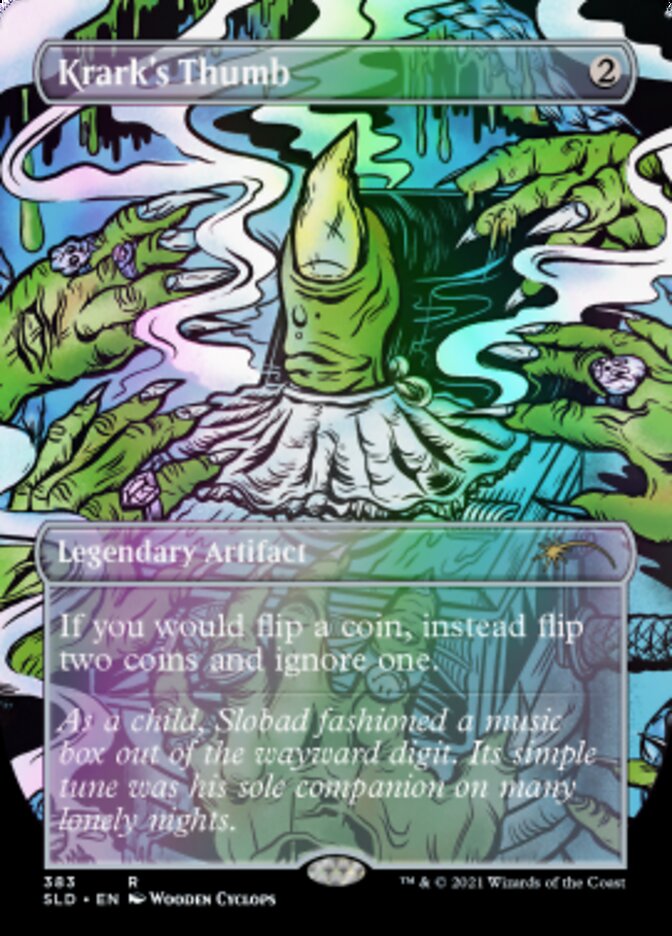 Krark's Thumb // Krark's Thumb (383) Foil - Secret Lair Drop