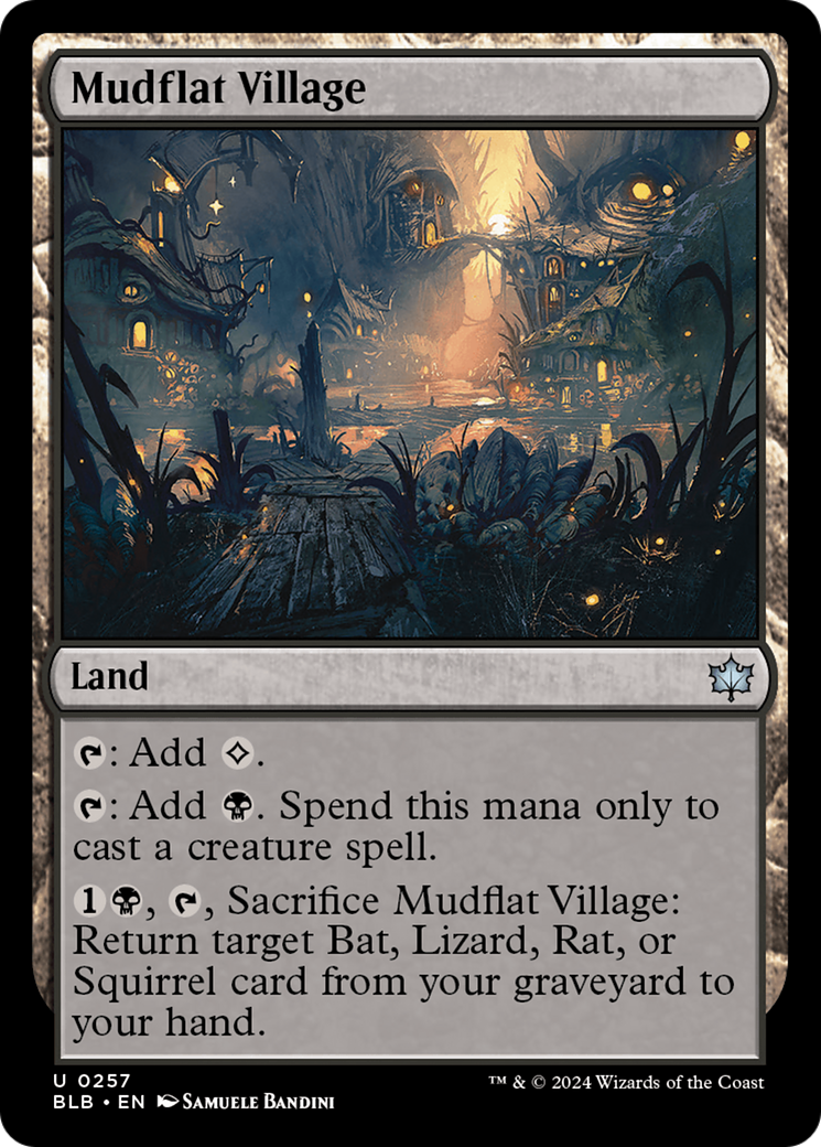 Mudflat Village [Bloomburrow] Foil