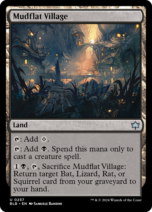 Mudflat Village [Bloomburrow] Foil