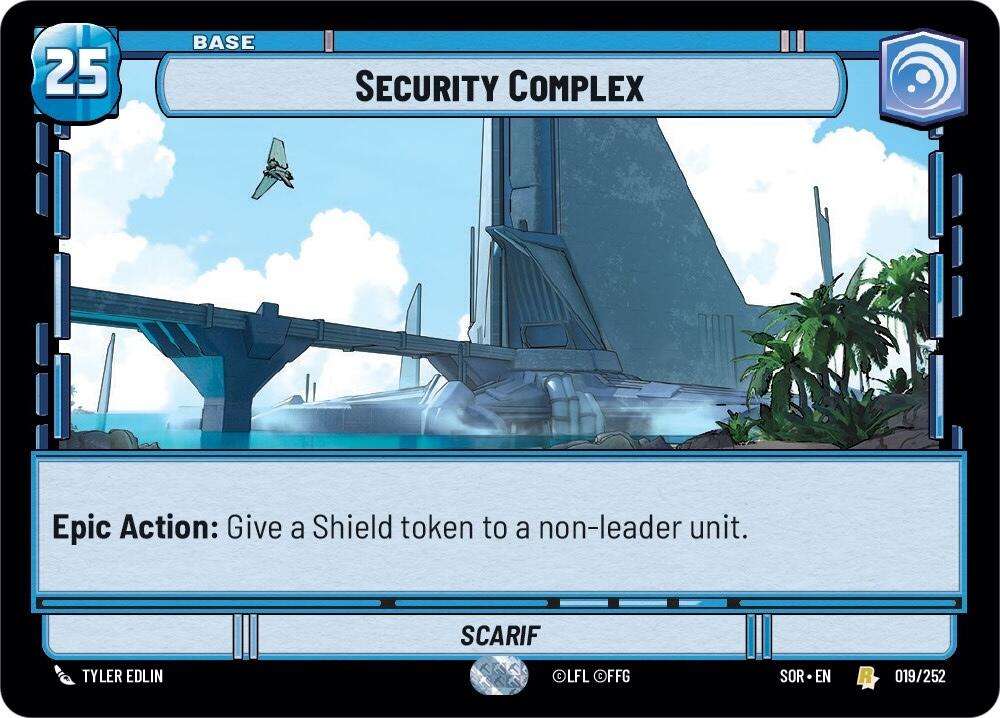 Security Complex (019/252) [Spark of Rebellion] | Silver Goblin