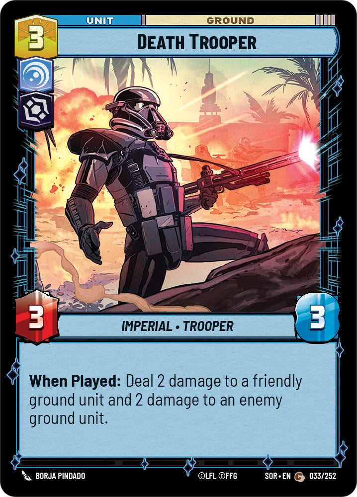 Death Trooper (033/252) [Spark of Rebellion] | Silver Goblin