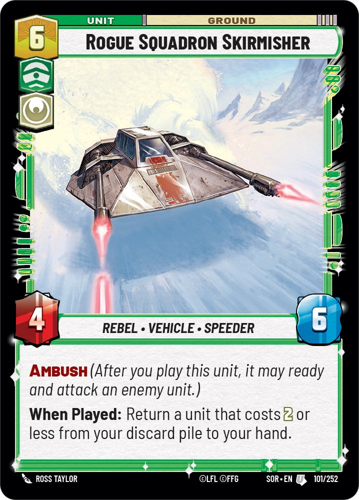 Rogue Squadron Skirmisher (101/252) [Spark of Rebellion] | Silver Goblin