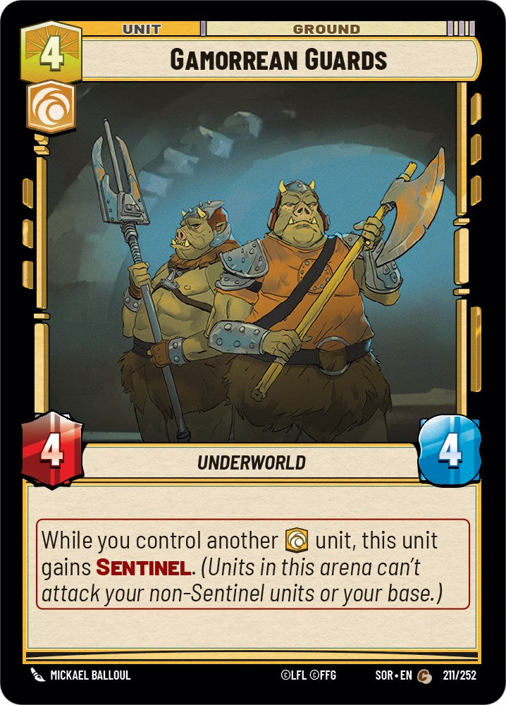 Gamorrean Guards (211/252) [Spark of Rebellion] | Silver Goblin